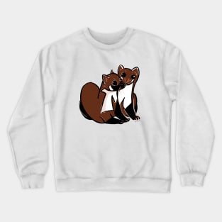 Stone martens in love Crewneck Sweatshirt